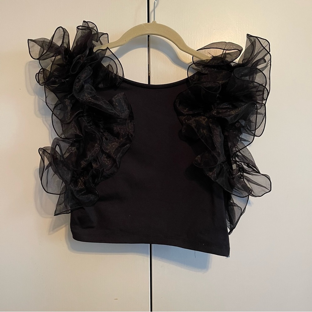 Free People backless crop